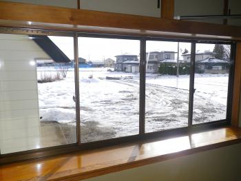 寒さを軽減・・・断熱内窓サッシ