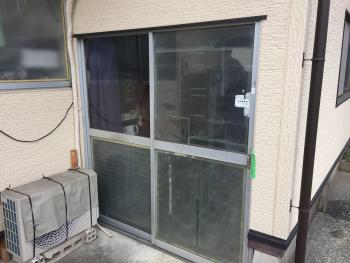 ペッコリフォーム...倉庫の出入り口