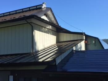 喜んで頂けました。・・・屋根ぴっかぴか！