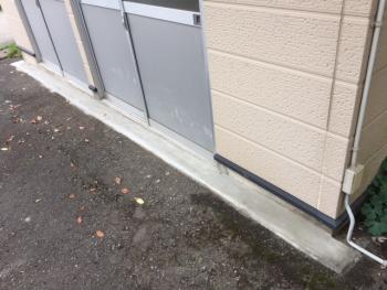 玄関ポーチタイル完成