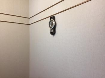 地震にも強い壁紙・・・本物クロス