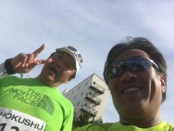 マラソン大会に出場