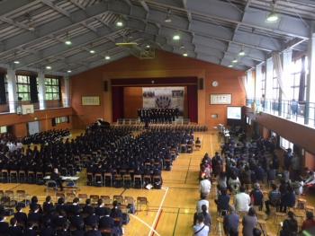 中学校文化祭（娘）・・・休日