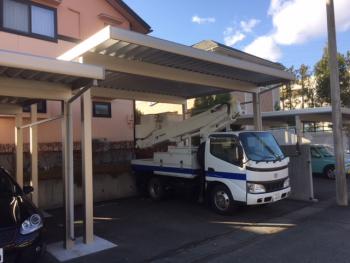 カーポート完成！