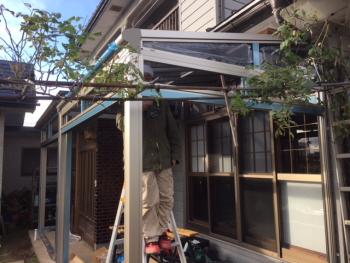 テラス囲い・・・続４