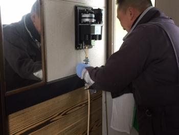 オイルサーバー施工