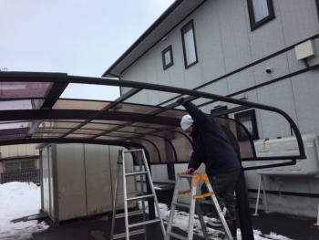 カーポート屋根交換
