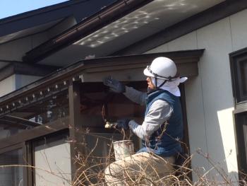 屋根塗装仕上がり