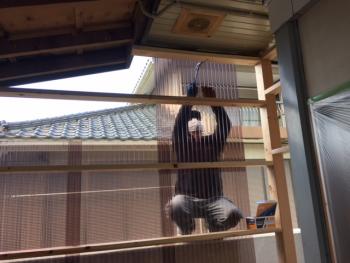 囲いの修繕工事