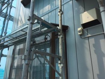 外装張替え大詰め