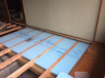 床工事・・・続き