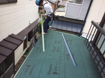 屋根の葺き替えの準備OK