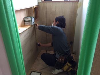 トイレリフォーム・・・続き