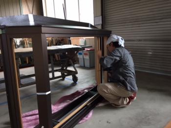 出窓取り付けご依頼・・・断熱出窓