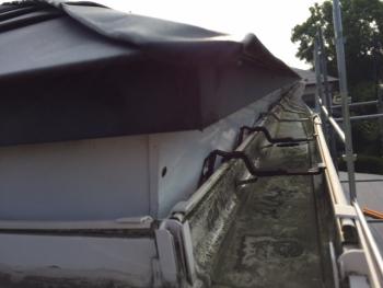 外装事業部　雪害雨樋工事（足場設置）