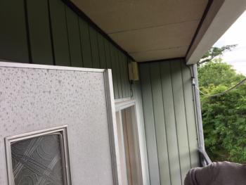 外装工事　部分塗装