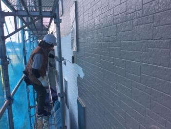 外装事業部　外装塗替え　続き