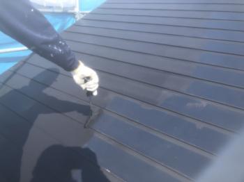 屋根塗装工事・・・続き