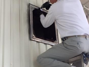 大型換気扇交換