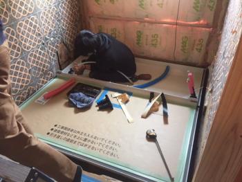 浴室改修工事　その４（システムバス）