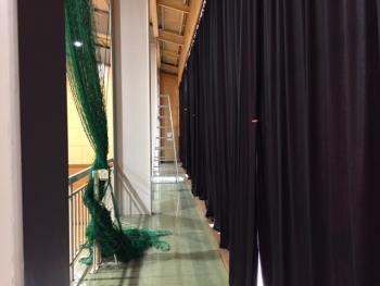 大型カーテンレール交換・・現調