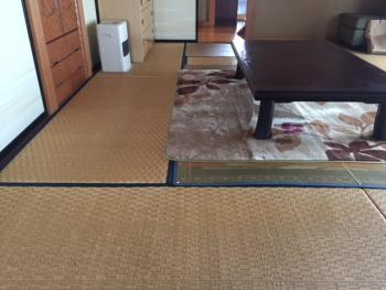 和室の天井・床改修　現調