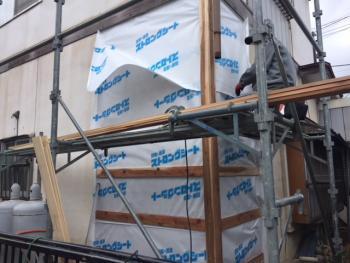 外装剥がれ修繕工事　その２