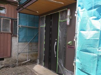 足場の設置　新規