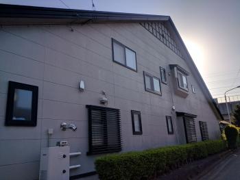 屋根塗装の現調　大型