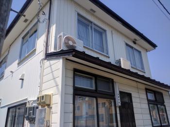 手が真っ白くなった・・・壁