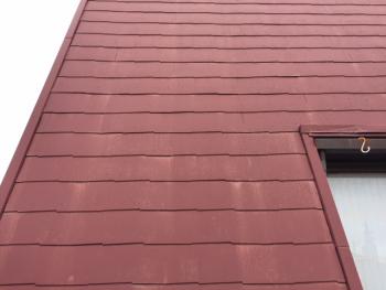 屋根外装の塗り替え現調