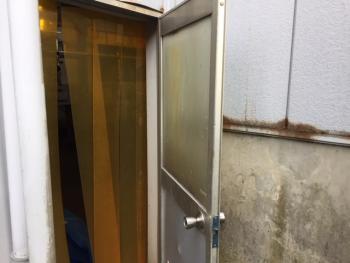 現調　外部サッシドア