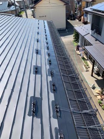 屋根塗装工事　続き